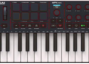 Akai MPK Mini 4 MIDI Keyboard in Black - Image 1