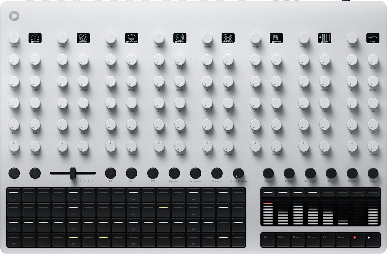 Polyend Drums - Hybrid Drum Machine In Silver