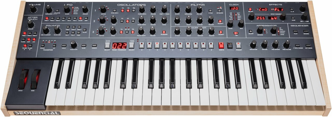 Sequential Trigon 6 Polyphonic Synthesizer