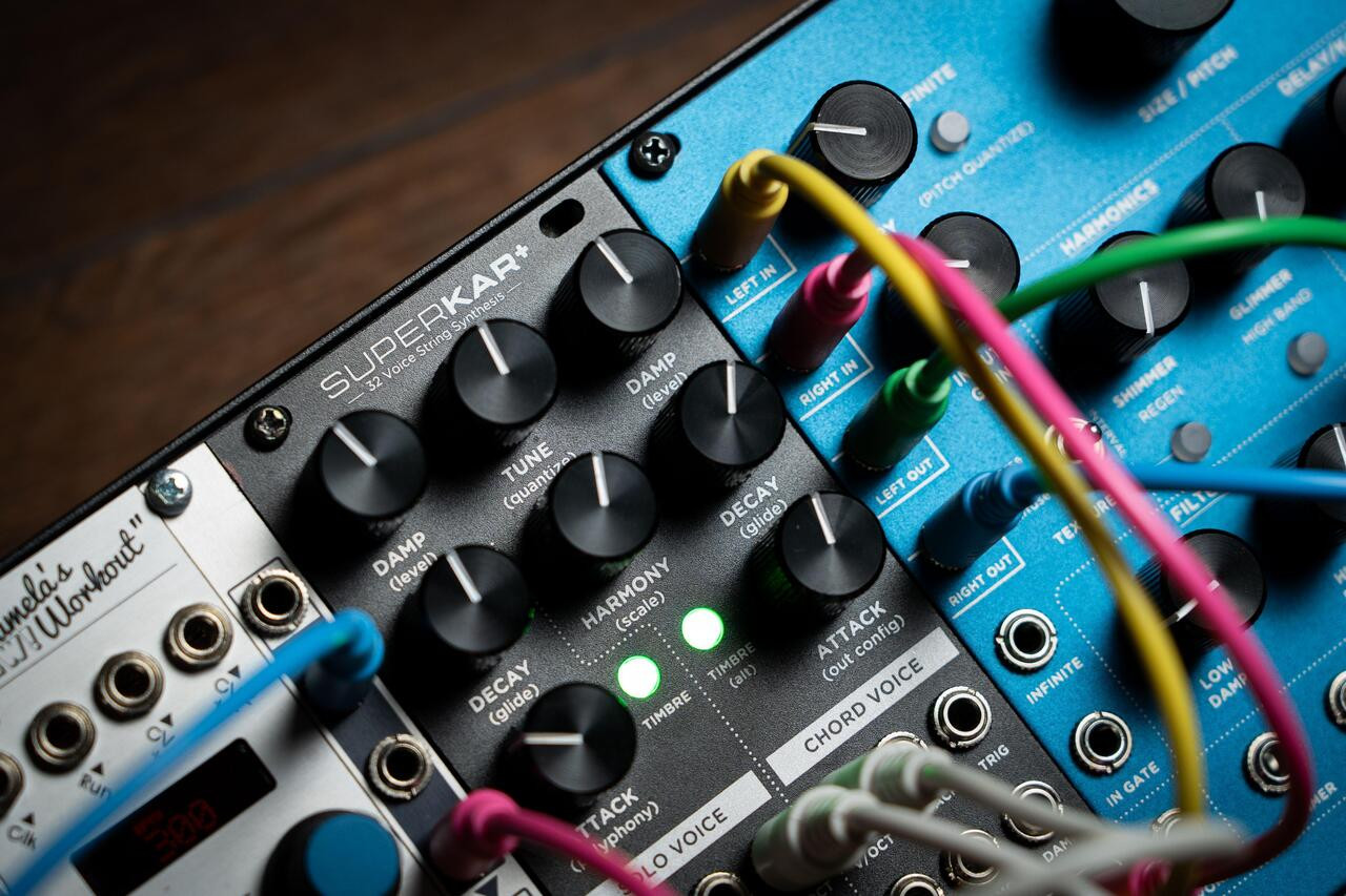 Strymon Superkar Plus 32-Voice Karplus Strong Synth Module