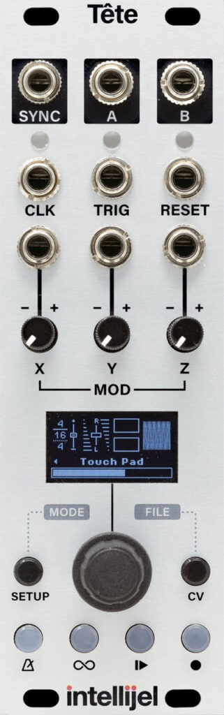 Intellijel Tete Tetrapad Expander Eurorack Module