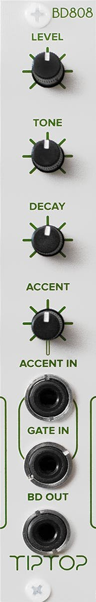 TipTop Audio - BD808 TR808 Bass Drum Generator - Image 4