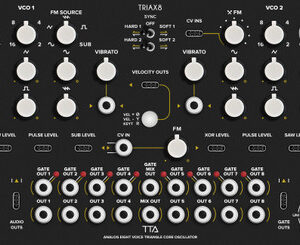Tiptop Audio Triax 8 Analogue Eight-Voice Triangle Core Oscillator - Image 1