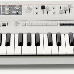 UDO Super 6 - 12 Voice Binaural Analogue Hybrid Synthesizer in White - Image 5