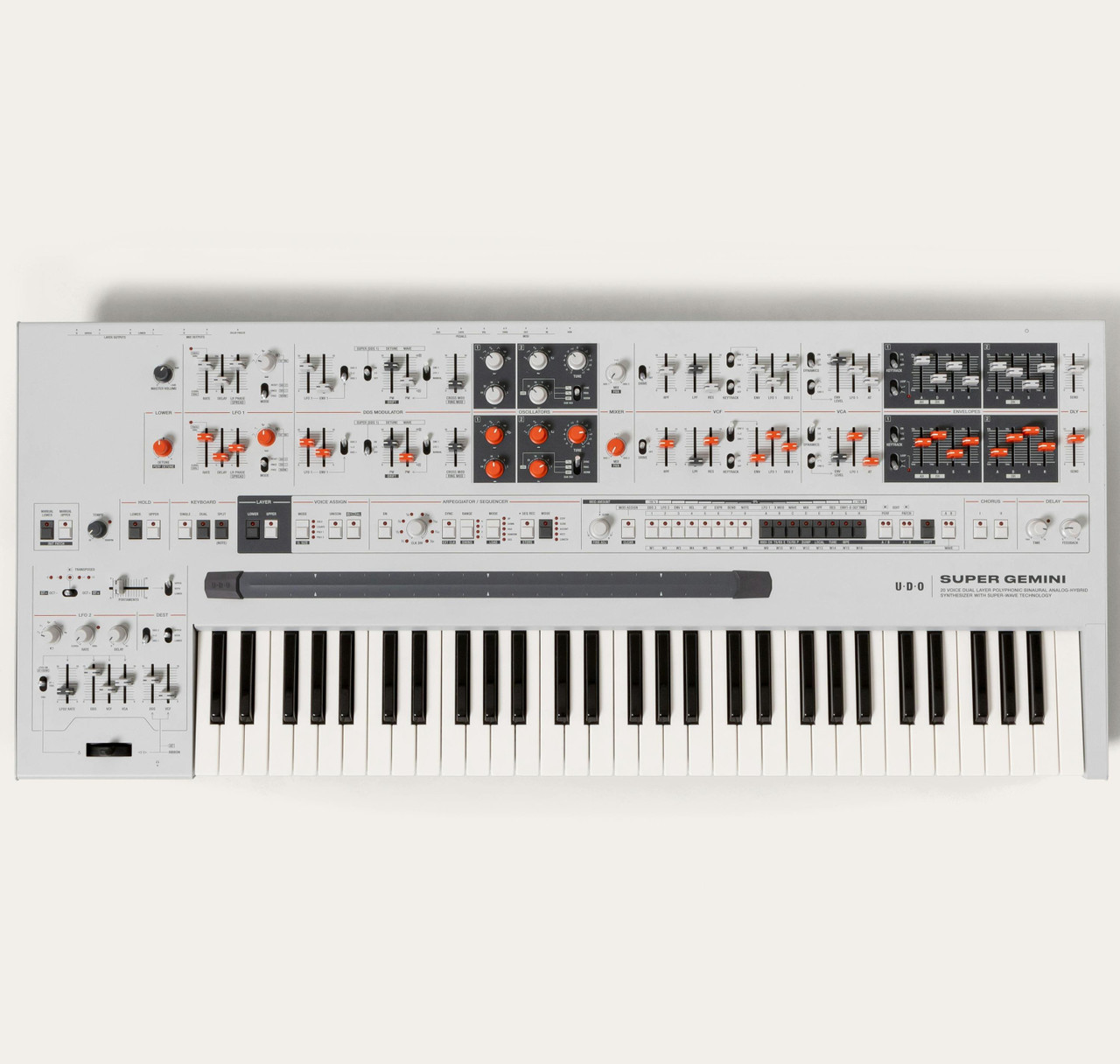UDO Super Gemini - 20 Voice Analog Poly Synthesizer