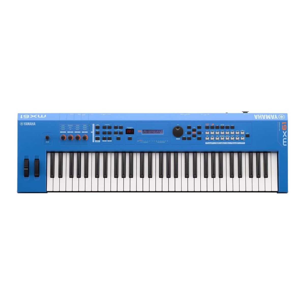 Yamaha MX61 II Music Production Synthesizer Blue