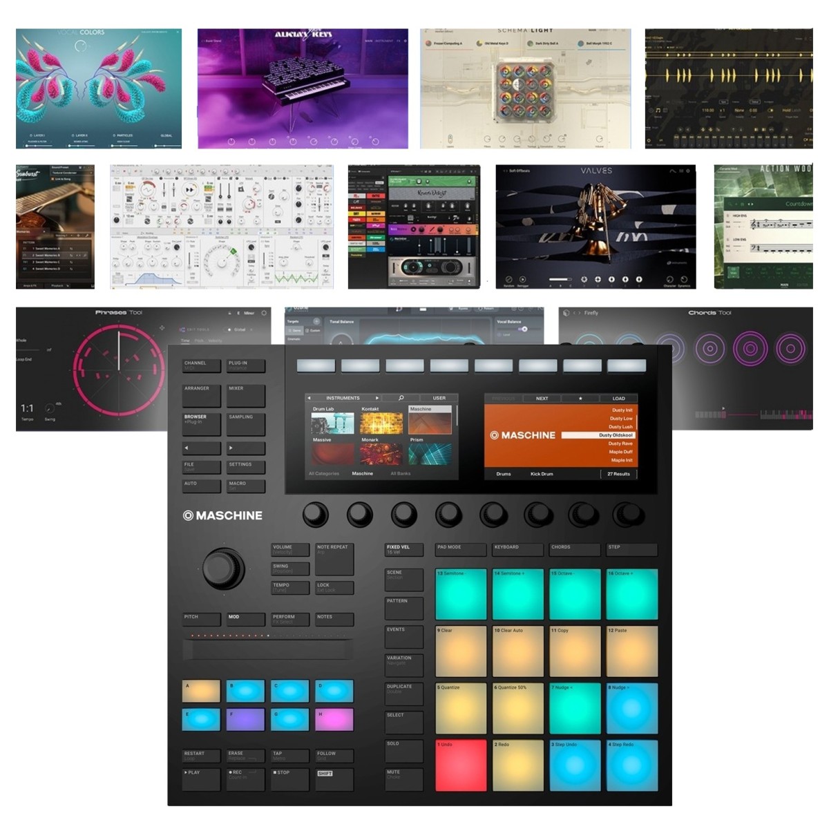 Native Instruments Maschine MK3 with Upgrade to Komplete 15 Ultimate