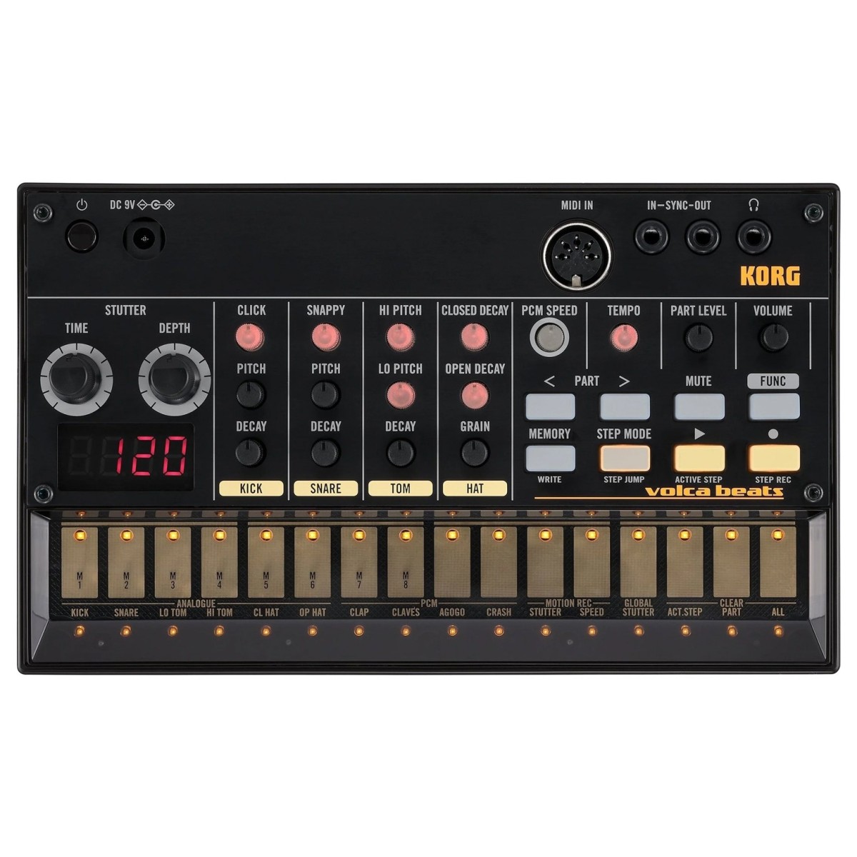 Korg Volca Beats Analog Rhythm Machine