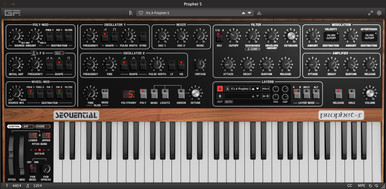 GForce Prophet 5 Virtual Analogue Synthesizer