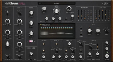 Universal Audio Anthem Analog Synthesizer
