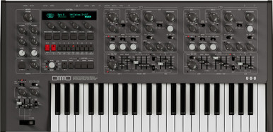 UDO DMNO 8-Voice Hybrid Synthesizer in Black