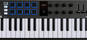 Arturia Minilab 37 MIDI Keyboard Controller In Black - Image 1