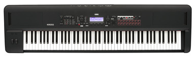 Korg KROSS MkII MB 88-key Synthesizer Workstation in Matte Black - Image 1