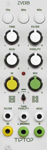 TipTop Audio - ZVERB The Reverbs Collection (White) - Eurorack Module