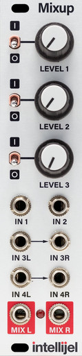 Intellijel Mixup Stereo Chainable Mixer Eurorack Module