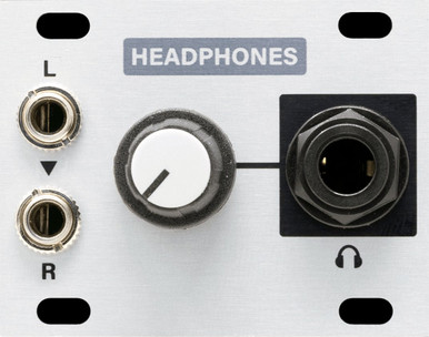 Intellijel Headphones 1U - Stereo Quarter Inch headphone Output - Eurorack Module