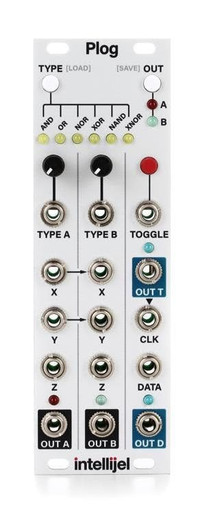 Intellijel Plog - Programmable Logic and Tap Clock - Eurorack Module
