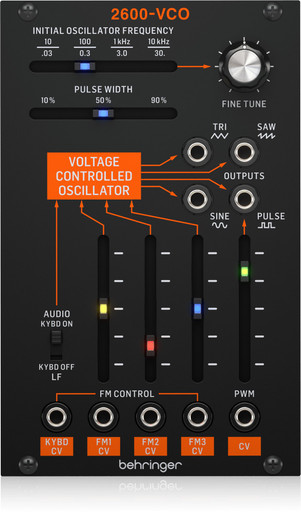 Behringer 2600-VCO Legendary Analog VCO Eurorack Module