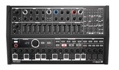 Arturia Minibrute 2S Noir Edition Semi-Modular SEQUENCER-DRIVEN MODULE VERSION