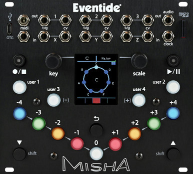 Eventide Misha 28hp Eurorack Sequencer & Instrument