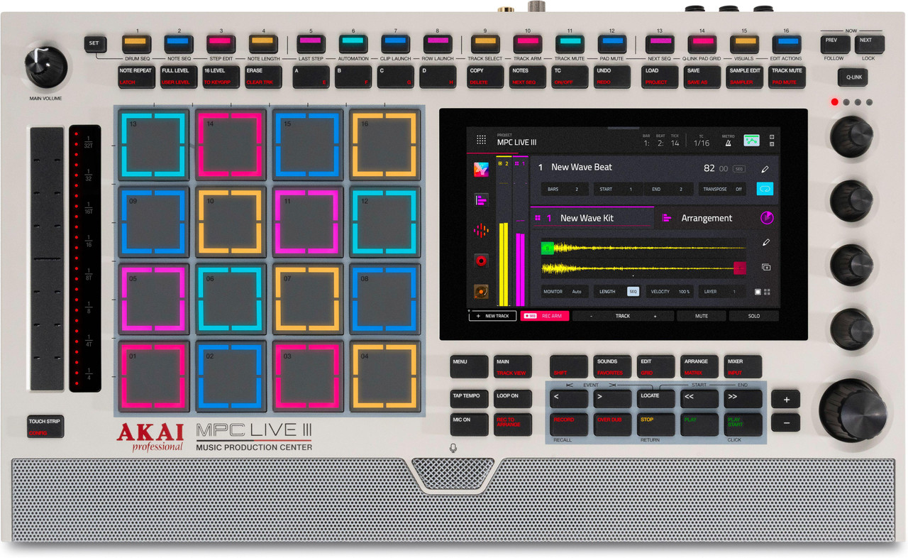 Akai MPC Live III Retro Edition Live Performance Sampler & Music Production Station