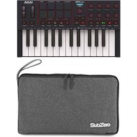 Akai Professional MPK Mini MK4 MIDI Keyboard Black with Subzero Bag