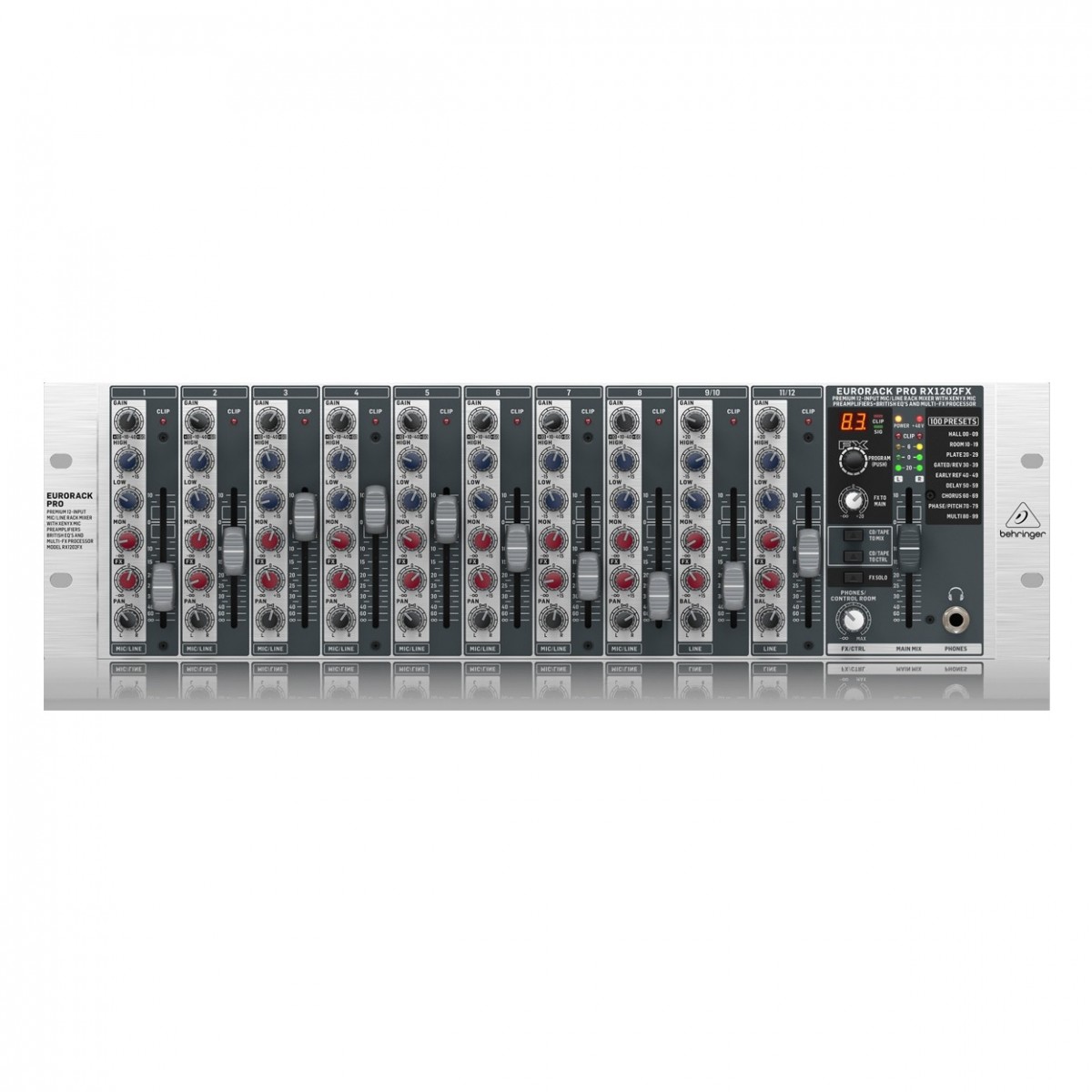Behringer Eurorack RX1202FX V2 Pro Mixer - Image 1