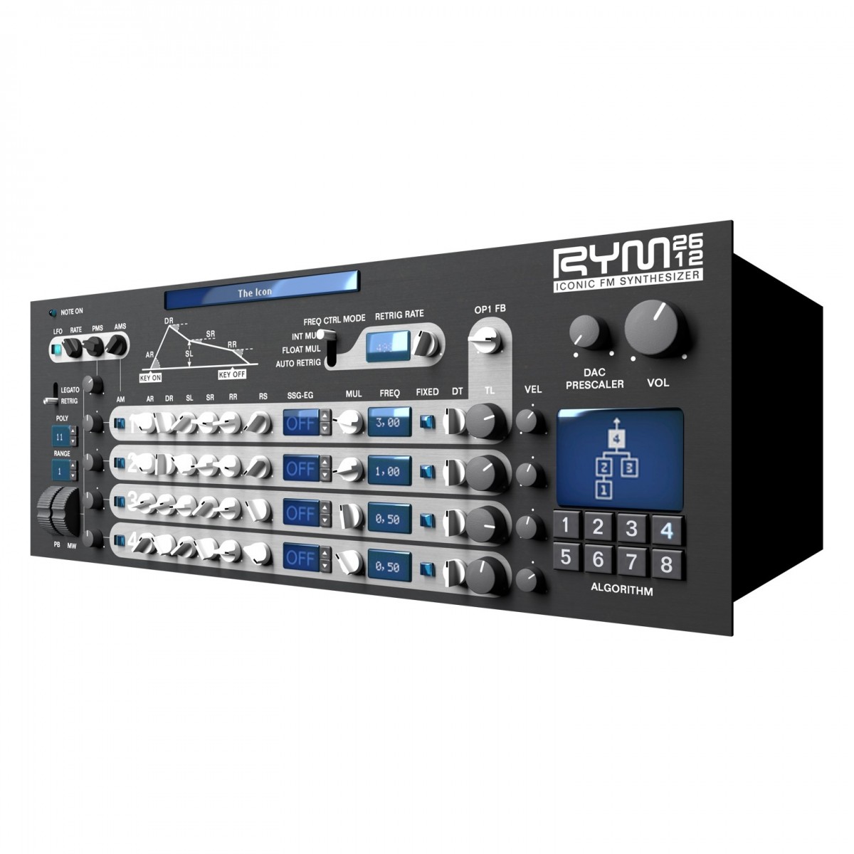 Inphonik RYM2612 Iconic FM Synthesizer - Image 3