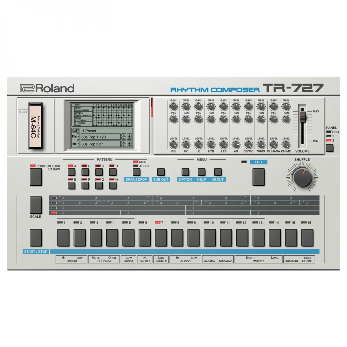 Roland Cloud TR-727 Drum Machine Plugin - Image 3