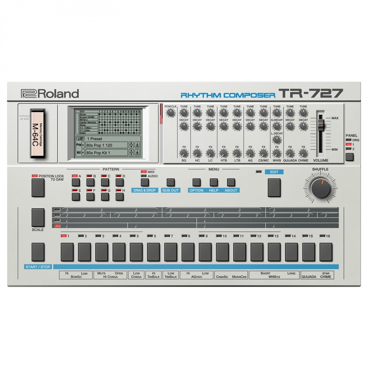 Roland Cloud TR-727 Drum Machine Plugin - Image 4