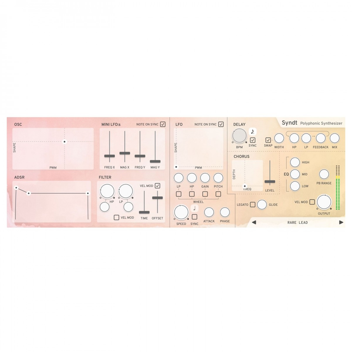 Klevgrand Syndt - Polyphonic Synthesizer