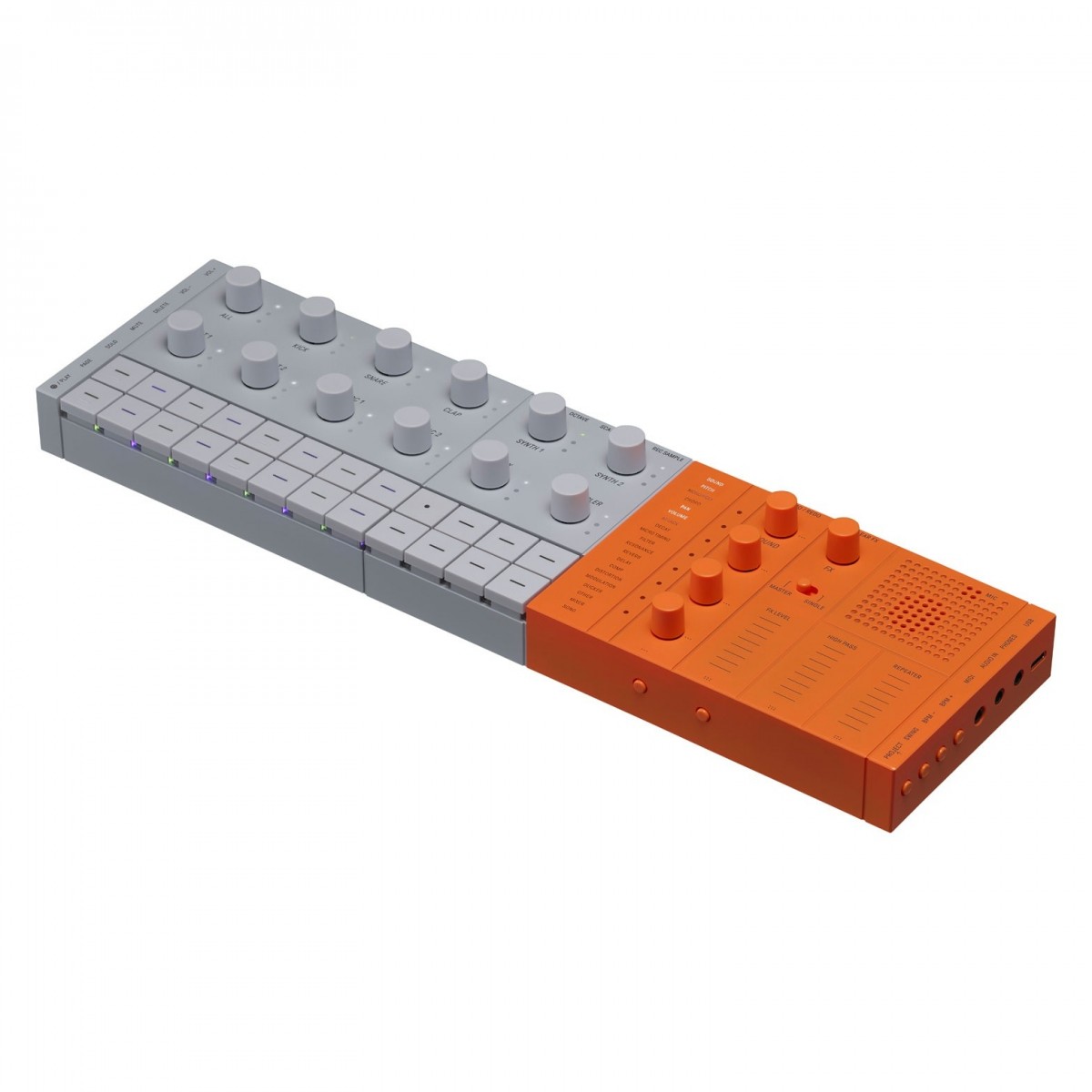 Yamaha SEQTRAK Orange - Image 4