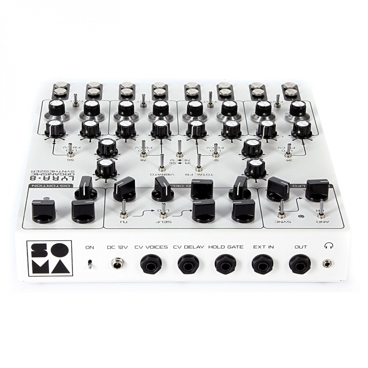 SOMA Laboratory Lyra-8 Analog Synthesizer White Angel - Image 3