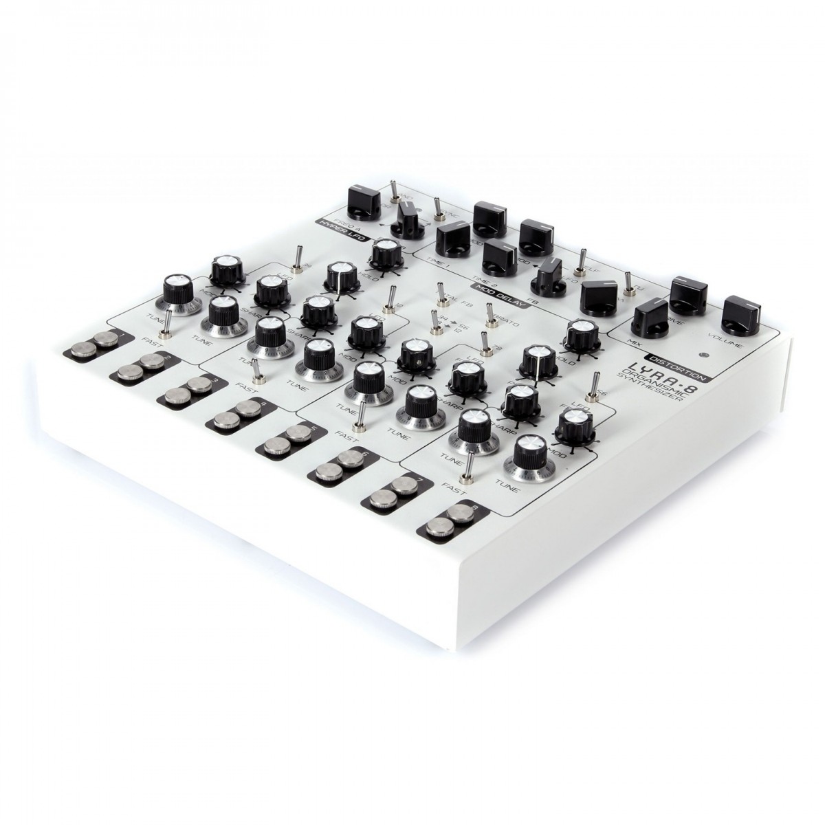 SOMA Laboratory Lyra-8 Analog Synthesizer White Angel - Image 4