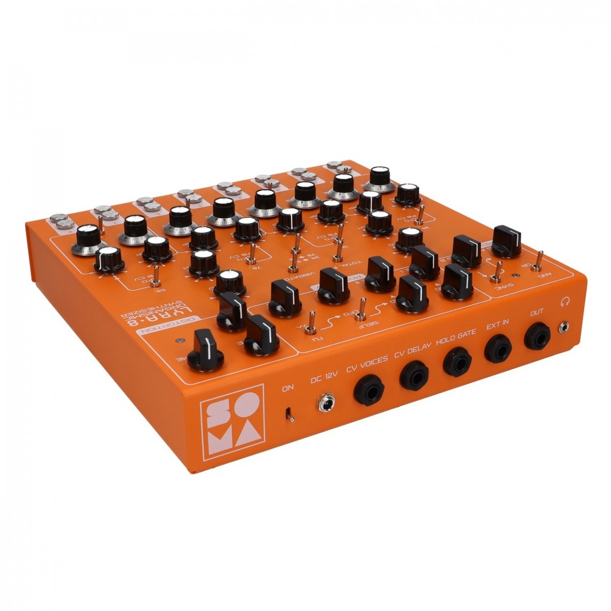 SOMA Laboratory Lyra-8 Analog Synthesizer Orange - Image 2