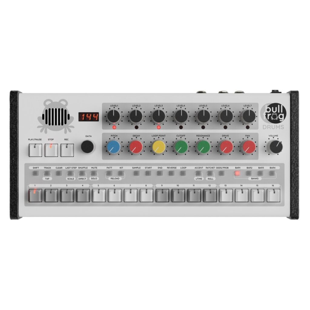 Erica Synths Bullfrog Drums Drum Machine