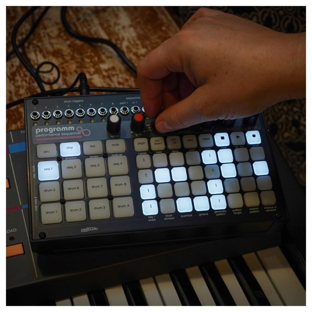 Cre8audio Programm Performance MIDI and CV Sequencer