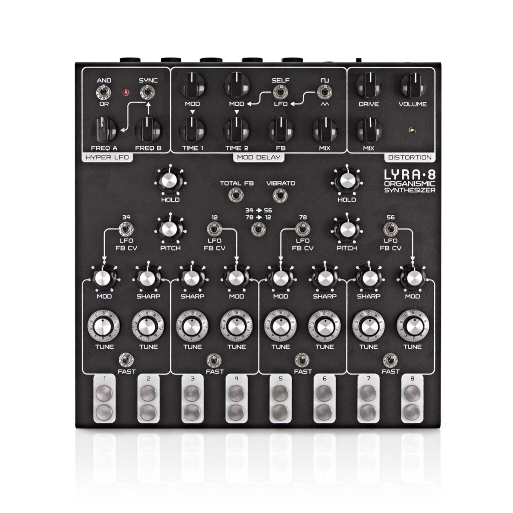 SOMA Laboratory Lyra-8 Analog Synthesizer Black Beast