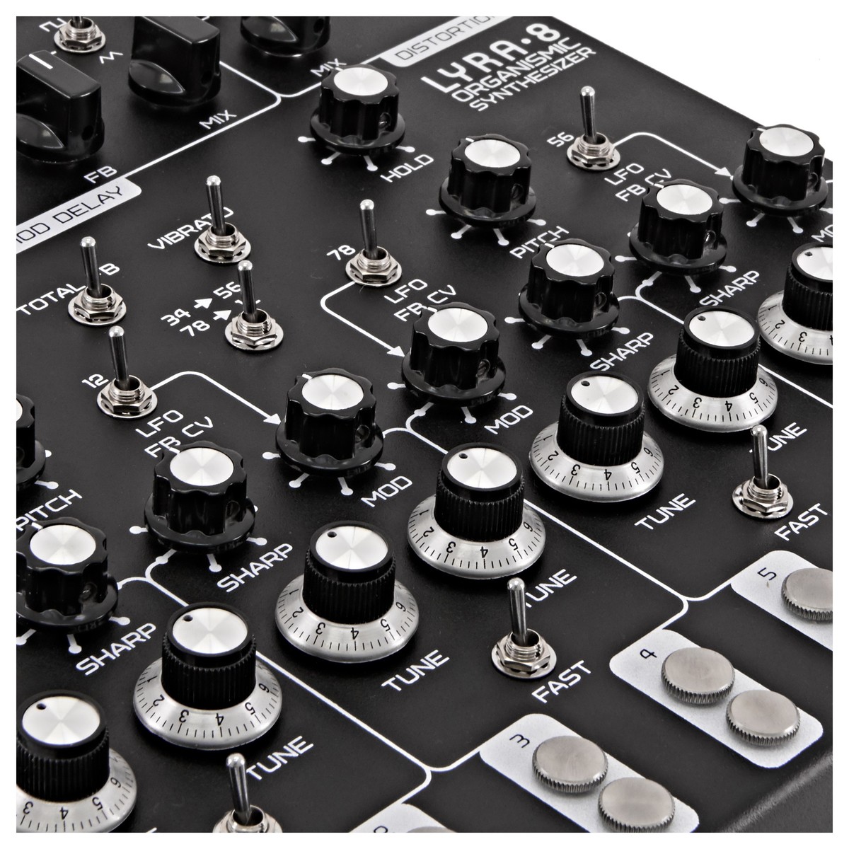 SOMA Laboratory Lyra-8 Analog Synthesizer Black Beast