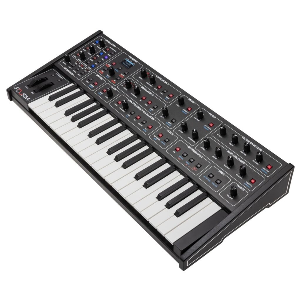 Sequential Fourm 4-Voice Analog Synthesizer