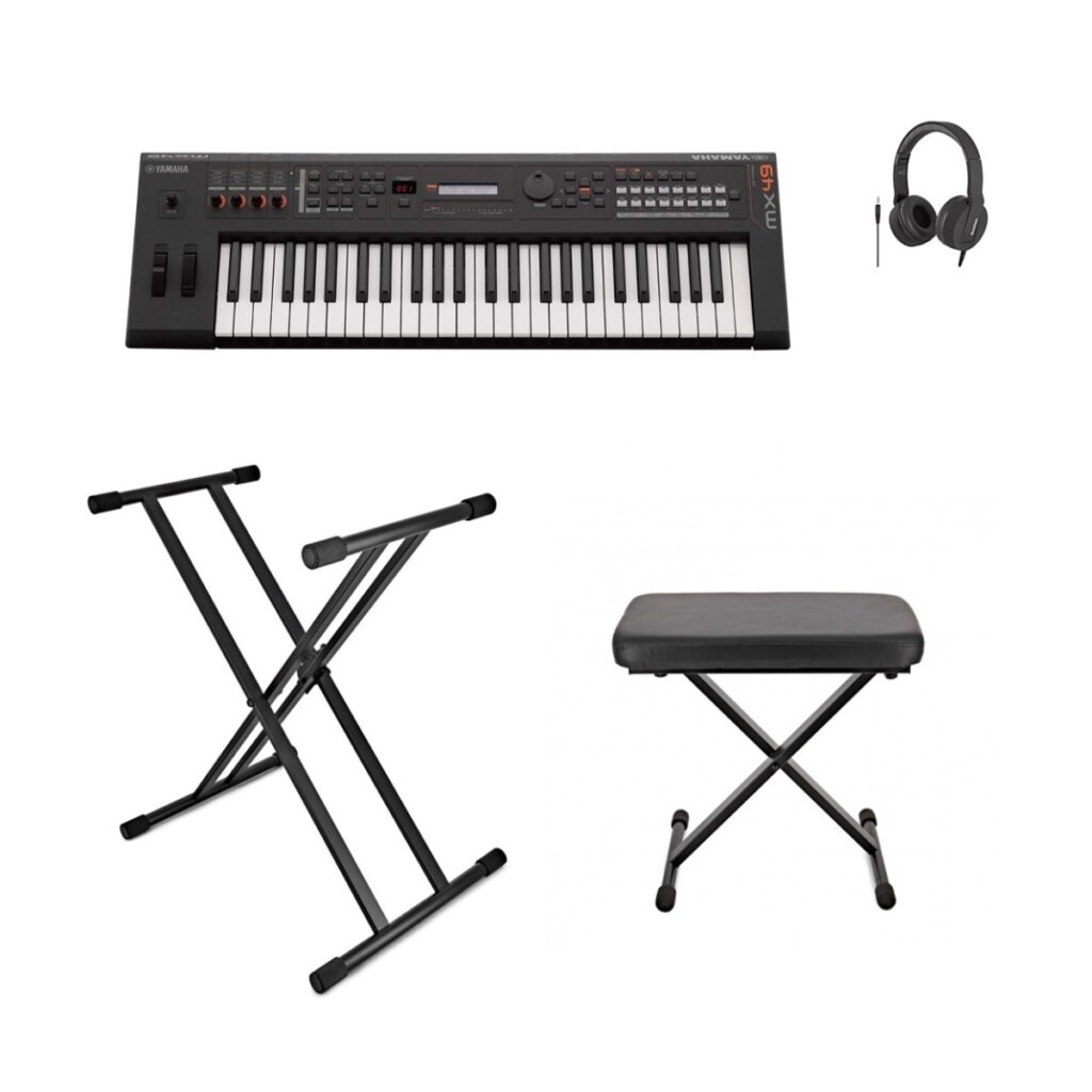 Yamaha MX49 II Music Production Synthesizer Package Black