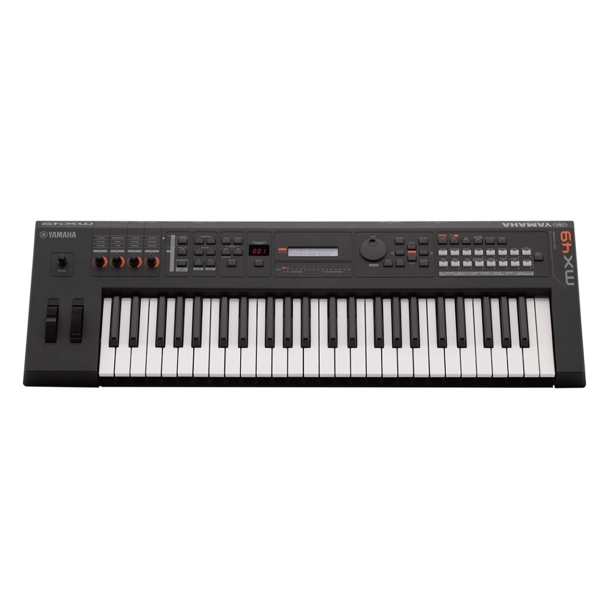 Yamaha MX49 II Music Production Synthesizer Package Black