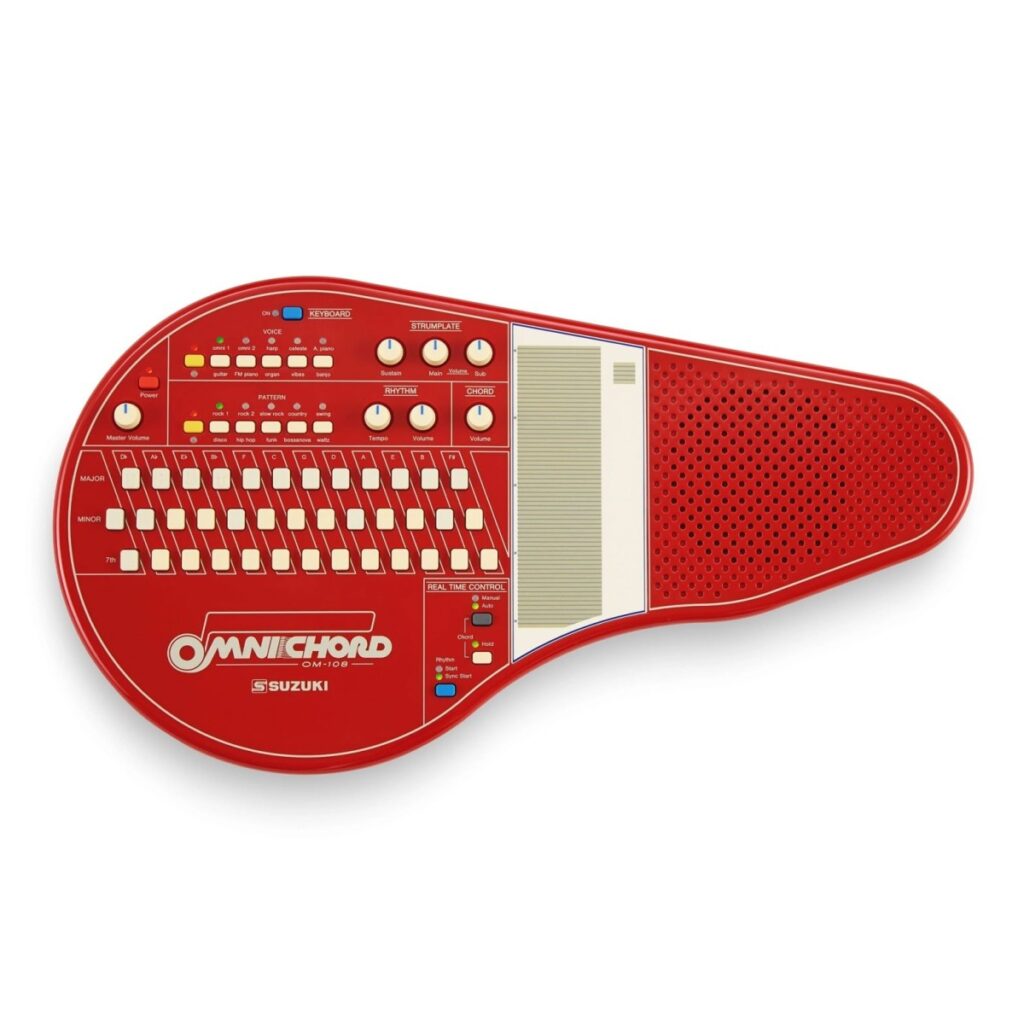 Suzuki Omnichord Red