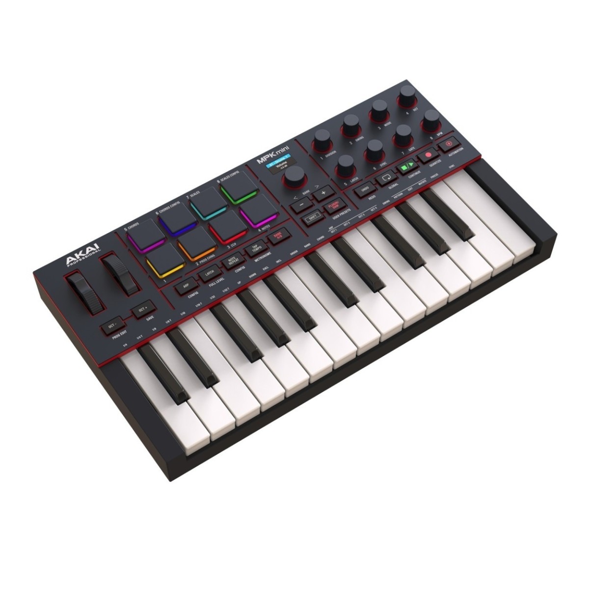 Akai Professional MPK Mini MK4 MIDI Keyboard Black with Subzero Bag - Image 2