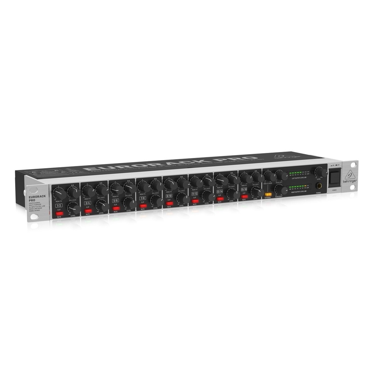 Behringer Eurorack Pro RX1602 V2 Rackmount Line Mixer - Image 3