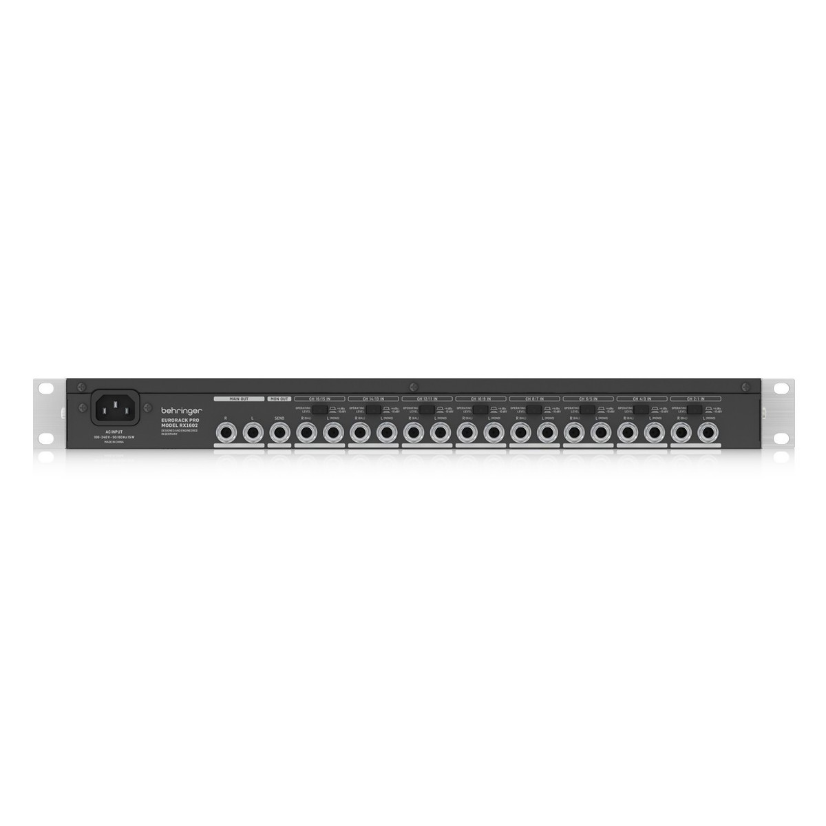 Behringer Eurorack Pro RX1602 V2 Rackmount Line Mixer - Image 4