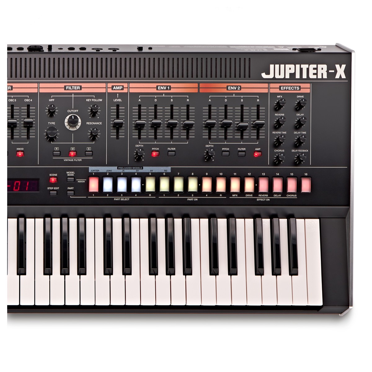 Roland Jupiter-X 61 Key Synthesizer - Image 2
