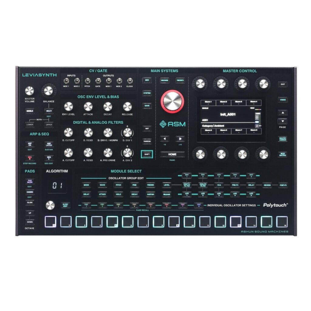 ASM Leviasynth Hybrid Desktop Synthesizer Module