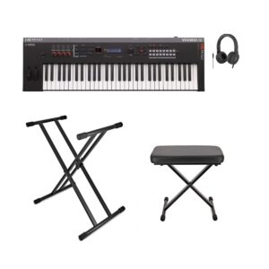 Yamaha MX61 II Music Production Synthesizer Package Black
