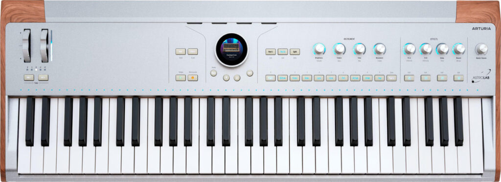 Arturia Astrolab 61 Digital Synthesizer Silver Edition